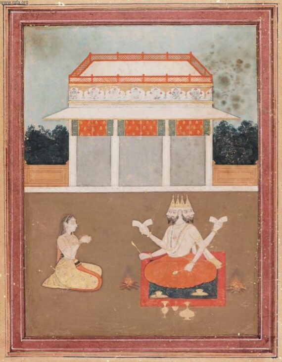 Why is Lord Brahma not worshipped like the other Hindu gods?